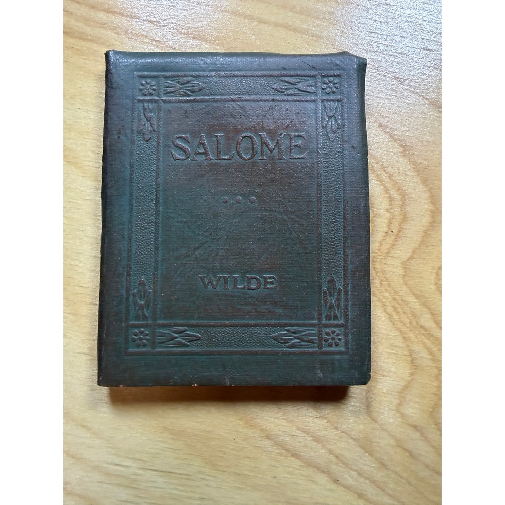 Oscar Wilde Salome Little Leather Library Edition Antique Miniature Book